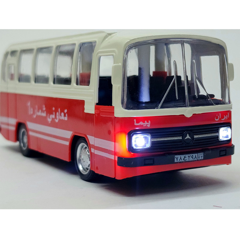 ماشین بازی طرح اتوبوس تعاونی 302 کد 02
