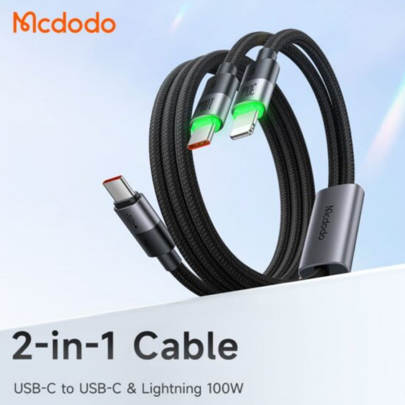 کابل تبدیل usb-cبه لایتنینگ usb-c مک دودو مدل ca-6700 طول 1.5متر