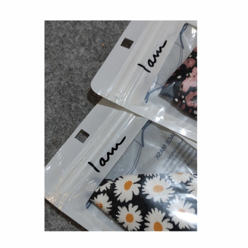 ماسک پارچه‌ای دو لایه آی ام مدل پشت گردنی ia 21914071 بسته 2 عددی