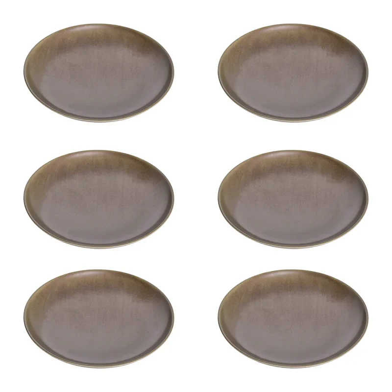 بشقاب میوه خوری بی.وی.کی طرح OLIVE کد 455208 مجموعه 6 عددی