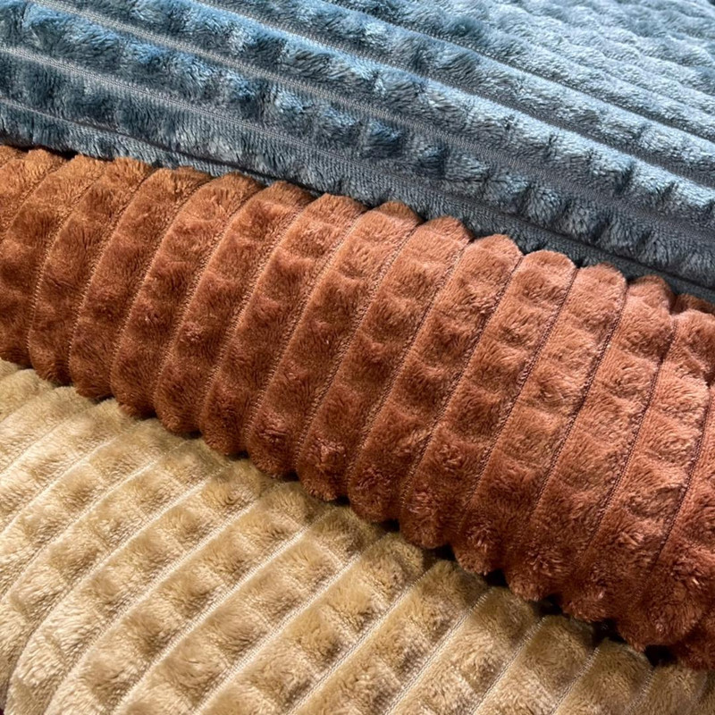 پتو مسافرتی ژینورا مدل کرکره ای سایز 140x200 سانتی متر
