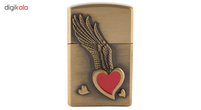 فندک مدل قلب قرمز LOVE کد 858