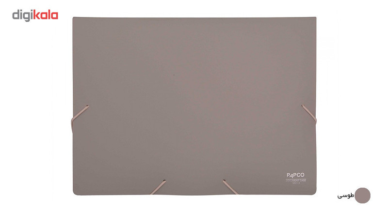 پوشه کش دار پاپکو کد S-501 سایز A4