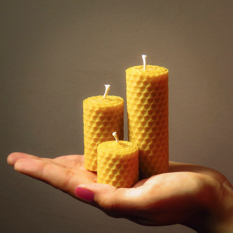 شمع کد honey-03 بسته 3 عددی