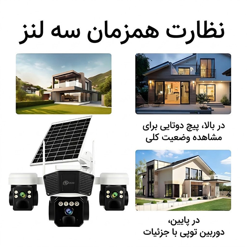 دوربین مداربسته تحت شبکه اوکم مدل TL3