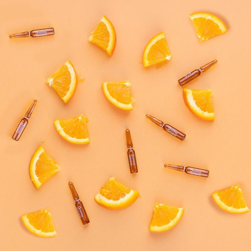 ویال روشن کننده باباریا مدل Vitamin C حجم 2 میلی لیتر مجموعه 5 عددی