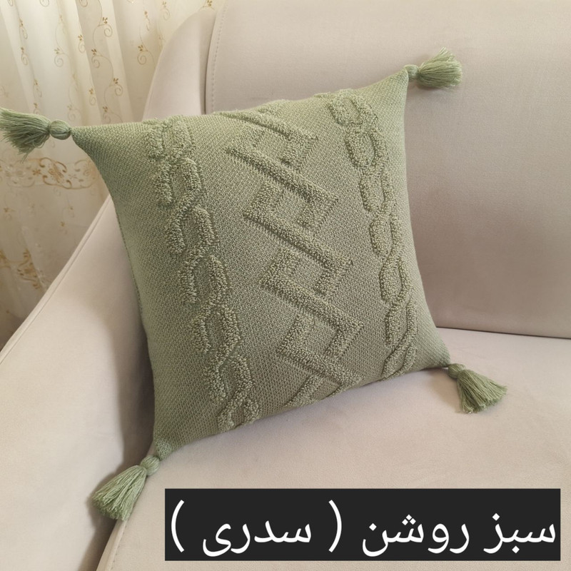 کاور کوسن مدل پانچدوزی ایران سایز 40×40 سانتی متر