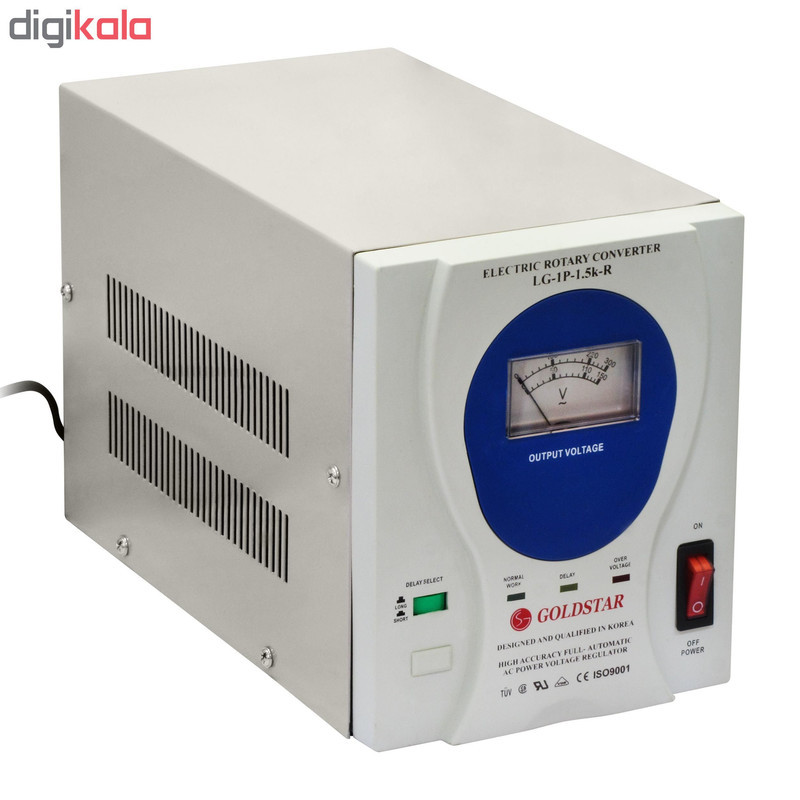 استابلایزر گلداستار مدل LG-1P-1.5K-R ظرفیت 1500VA