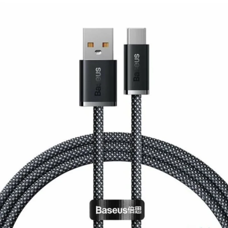 کابل تبدیل USB به USB-C بیسوس مدل Dynamic Series 100W طول 1 متر