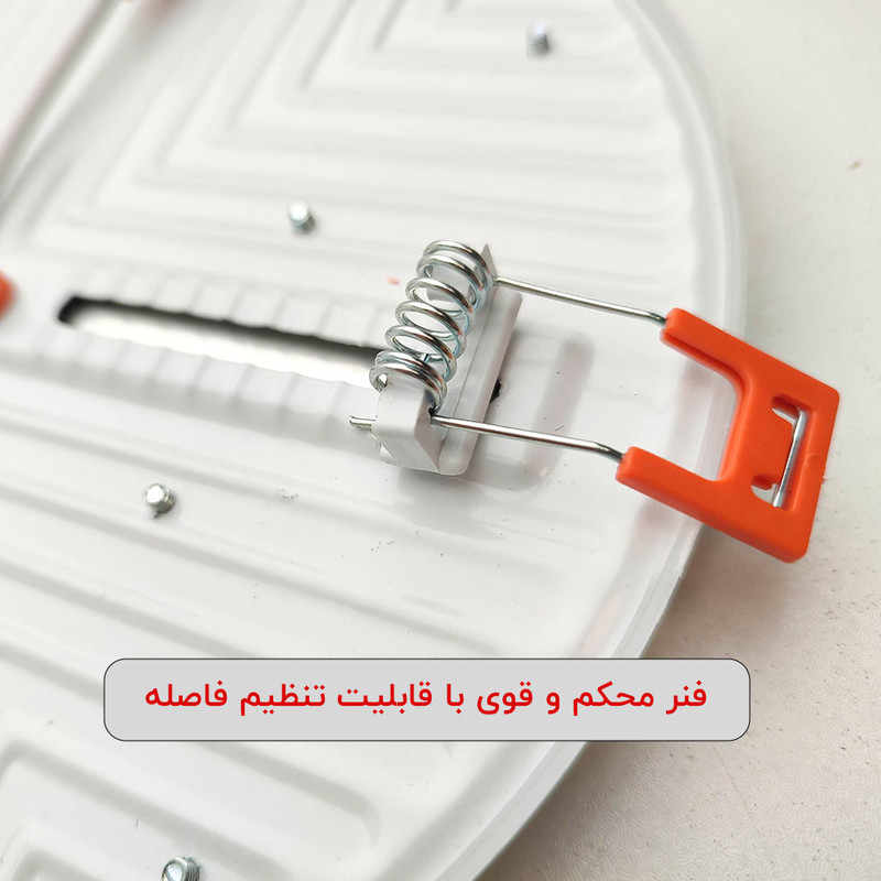 پنل سقفی ال ای دی 35 وات شاهچراغ مدل فول لایت فنر طرح توکار