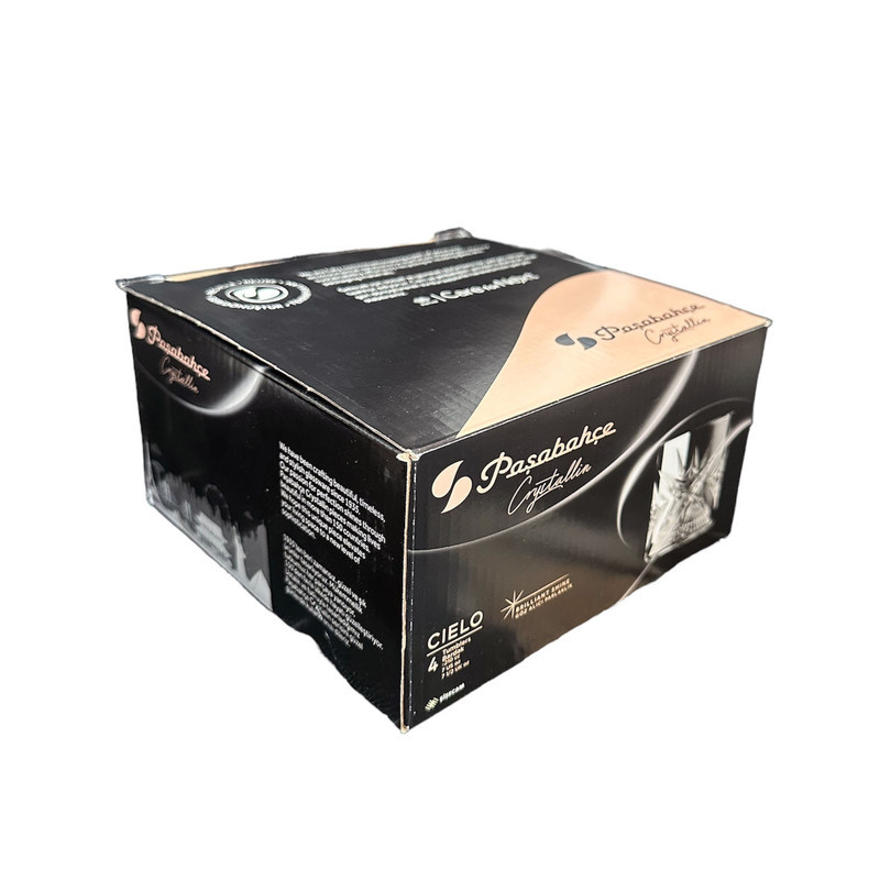استکان پاشاباغچه مدل Cielo کد 68474 بسته 4 عددی