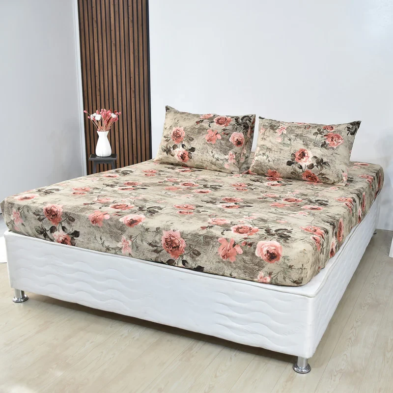 سرویس ملحفه بومرنگ مدل TNB-160 دونفره 3 تکه