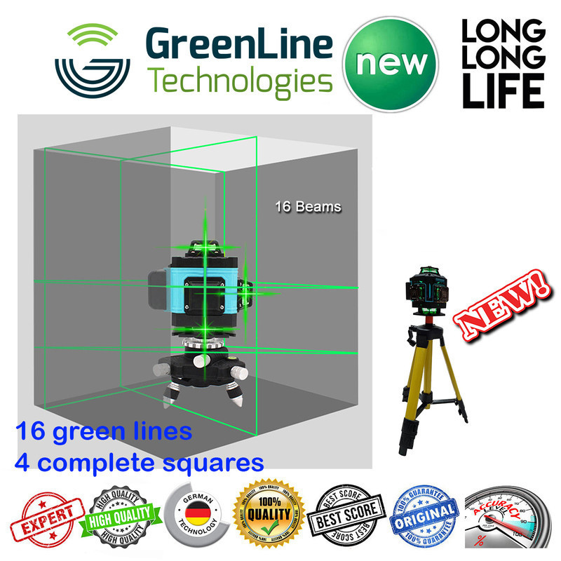 تراز لیزری ماکیتا مدل نور سبز 16 لاین کد  360-LB-3BOX
