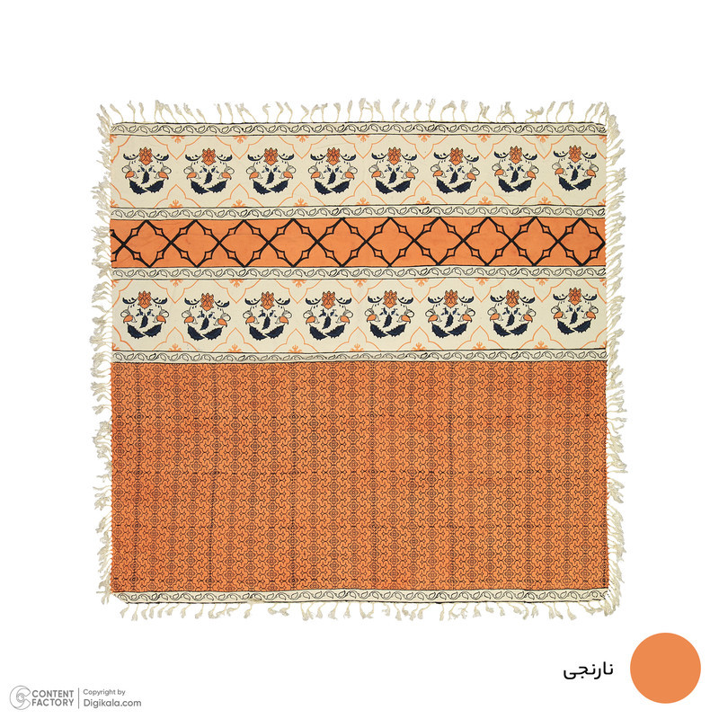 رومیزی بومی مدل 008 سایز 100x96 سانتی‌متر