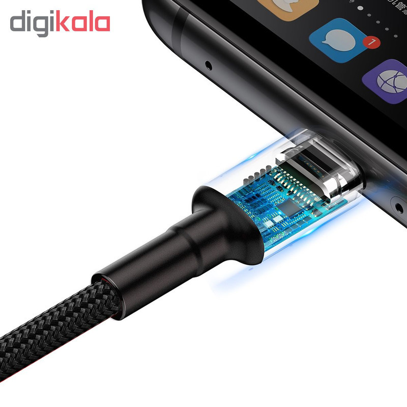 کابل تبدیل USB به USB-C باسئوس مدل CATKLF-PG1 طول 1 متر