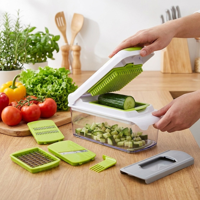سالاد ساز یونیک استار مدل NICER DICER