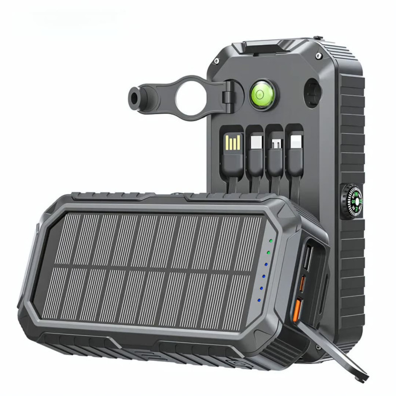 پاوربانک 22.5 وات گرین لاین مدل SOLAR MATE ظرفیت 20000 میلی‌آمپرساعت