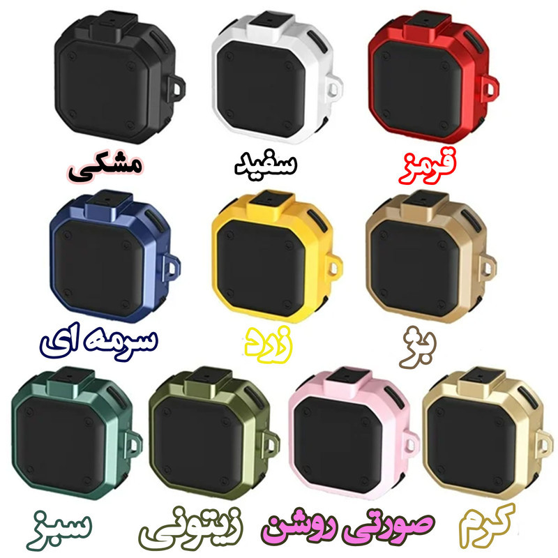 کاور اسپایدر مدل Eggshell OPN Lock مناسب برای کیس هدفون سامسونگ Galaxy Buds Live  Buds Pro  Buds 2  Buds 2 Pro