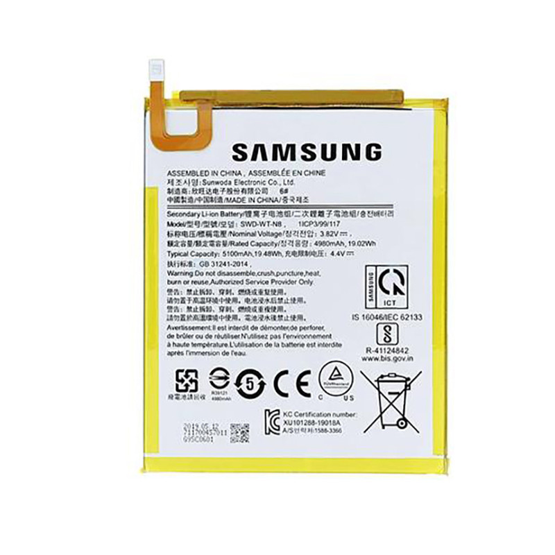 باتری تبلت مدل SWD-Wt-N8 ظرفیت 5100 میلی آمپر ساعت مناسب برای تبلت سامسونگ Galaxy Tab A 8.0 2019 SM-T290  SM-T295