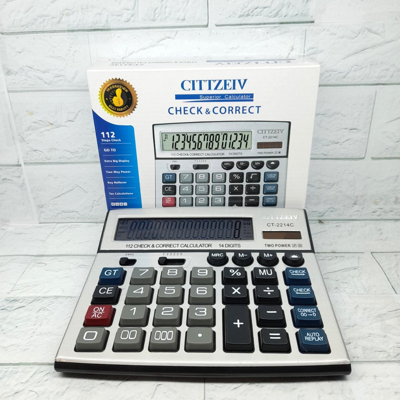 ماشین حساب سیتیزیو مدل CT-2214C