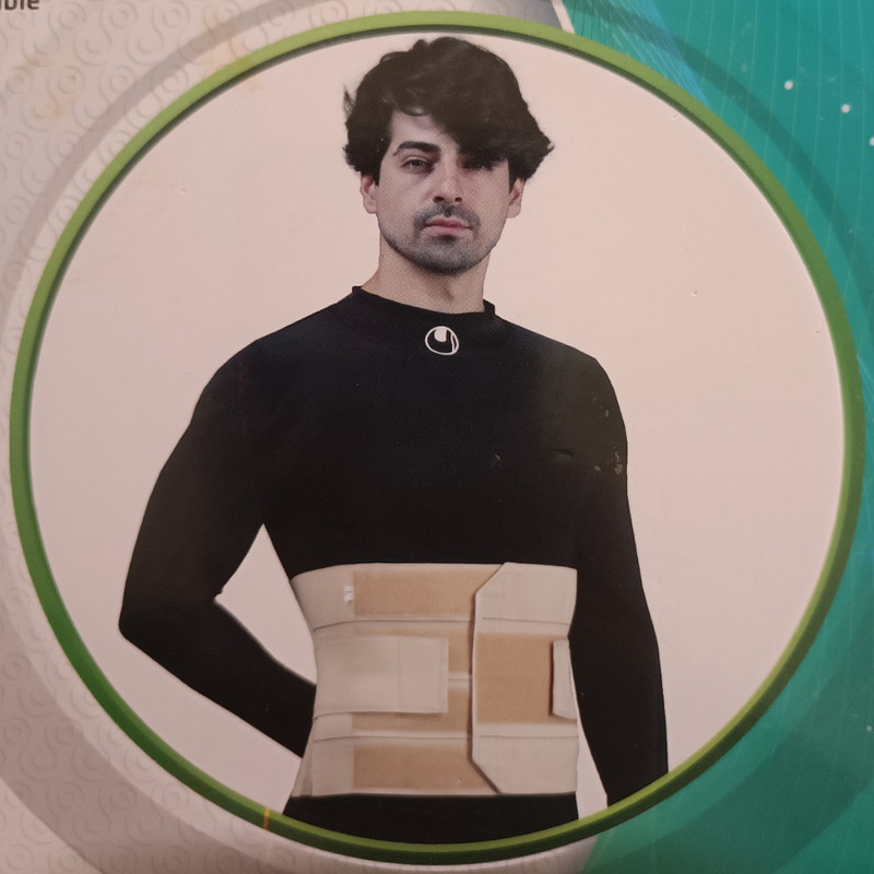 شکم بند طبی مدل کش دوبل کد 40