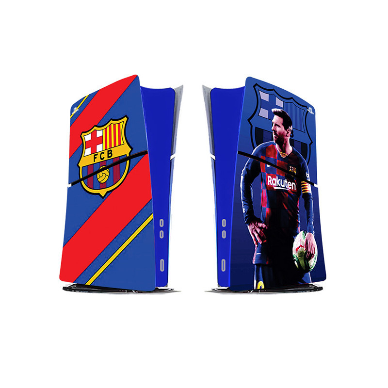 برچسب کنسول بازی پلی استیشن5 اسلیم دیجیتال توییجین وموییجین مدل barcelona 05 مجموعه6 عددی