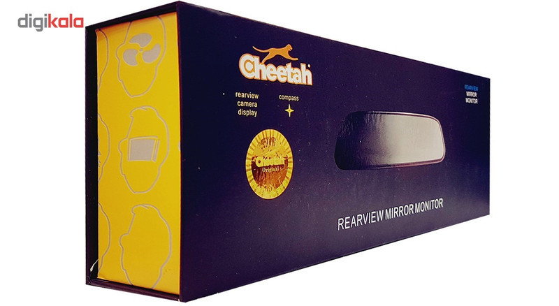 آینه مانیتور و دوربین دنده عقب چیتا مدل Black