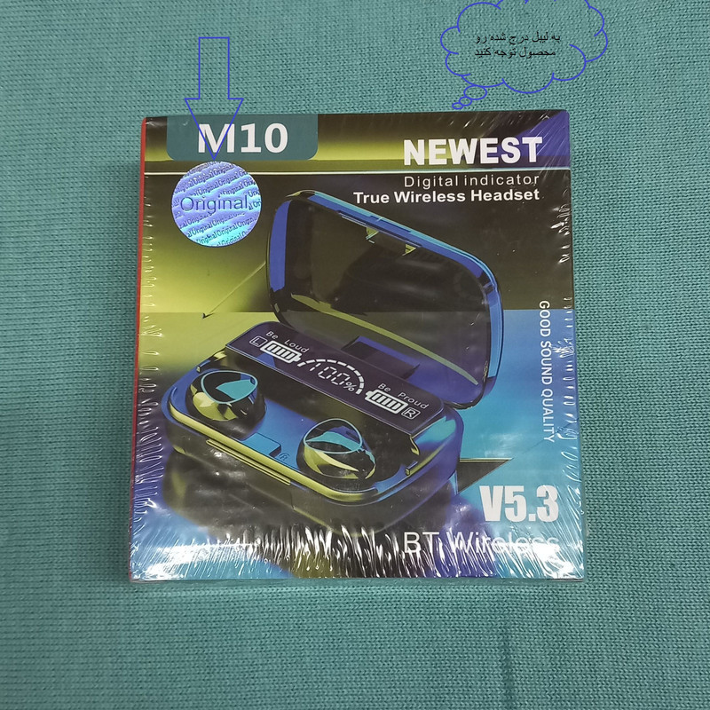 هدست بلوتوثی مدل  M10 V5.3 - 2025