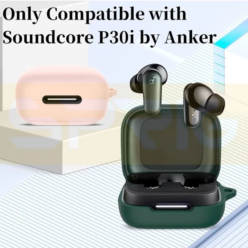کاور اسپریگ مدل Silicone-SP مناسب برای کیس هدفون بی سیم انکر Soundcore P30i