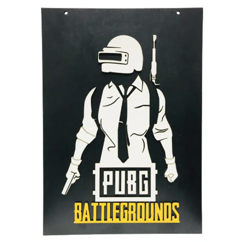 دیوارکوب مدل گیمینگ پابجی  PUBG : Battlegrounds