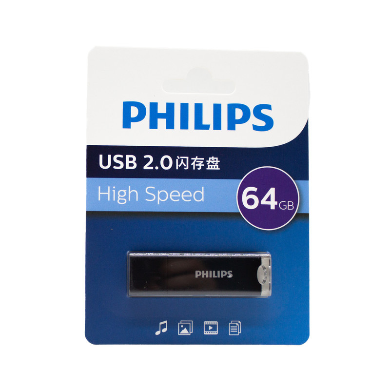 فلش مموری فیلیپس مدل FM10UA ظرفیت 64 گیگابایت با رابط USB 2.0