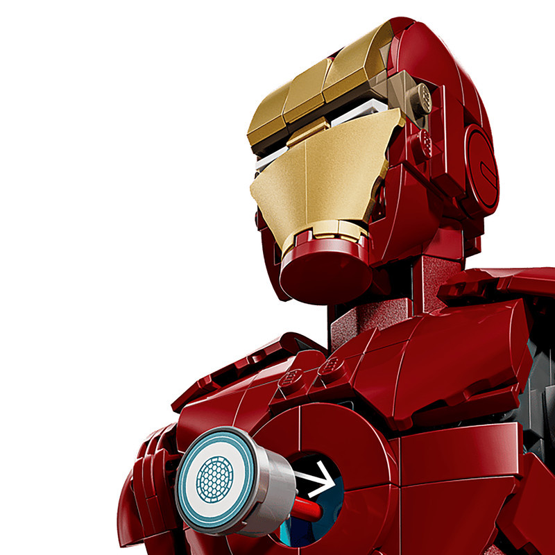 لگو 1297 تکه سری Marvel مدل Iron Man Mark 3 Collectors' Edition کد 76344