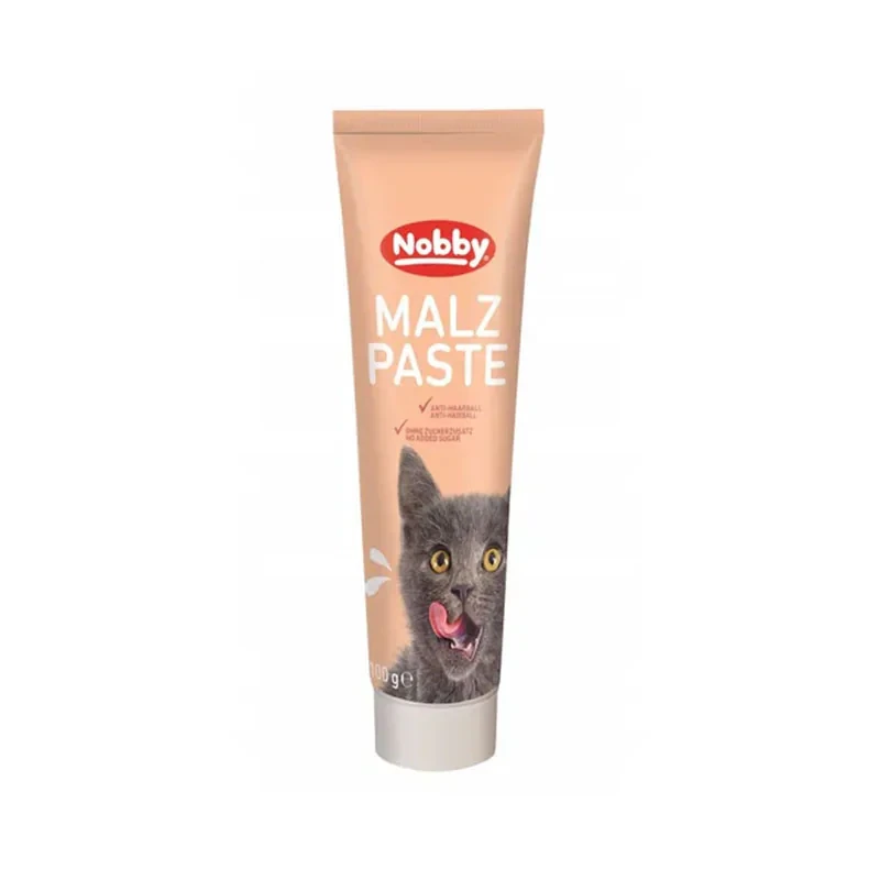 خمیر مالت گربه نوبی مدل Malt Anti Hairball وزن 100 گرم