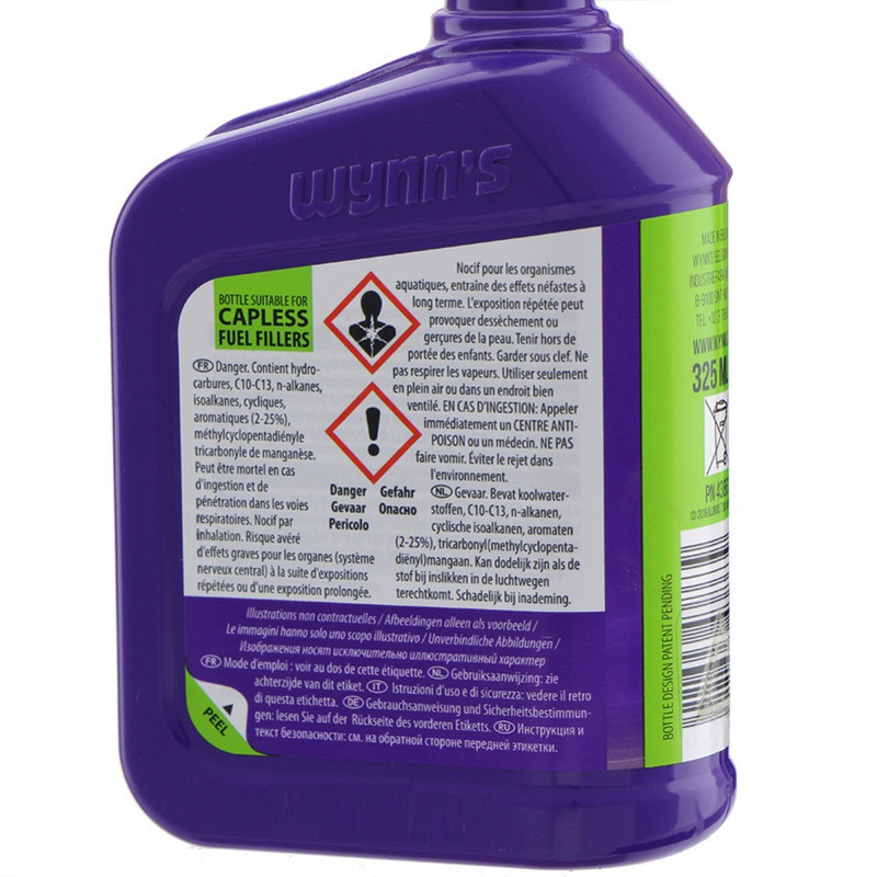 اکتان بوستر و مکمل سوخت وینز مدل Octane Booster حجم 325 میلی لیتر بسته 6 عددی