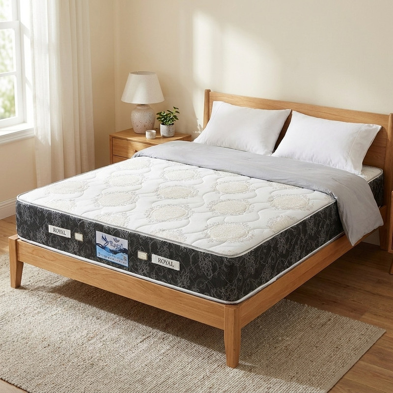 تشک رویال مدل آیسان سوپر طبی‌ فنری کد M07P دو نفره سایز 200 × 160 سانتی‌ متر