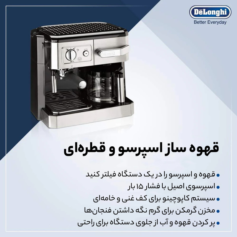 اسپرسو ساز دلونگی مدل BCO420