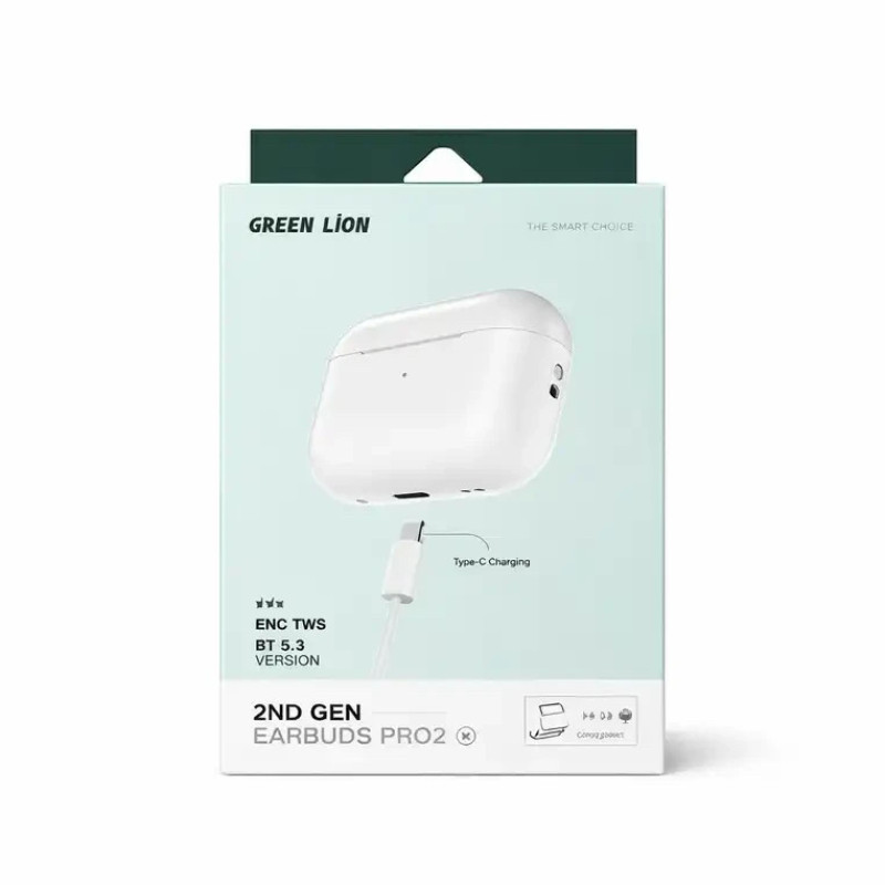 هدفون بلوتوثی گرین لاین مدل Earbuds pro2 2ND GEN