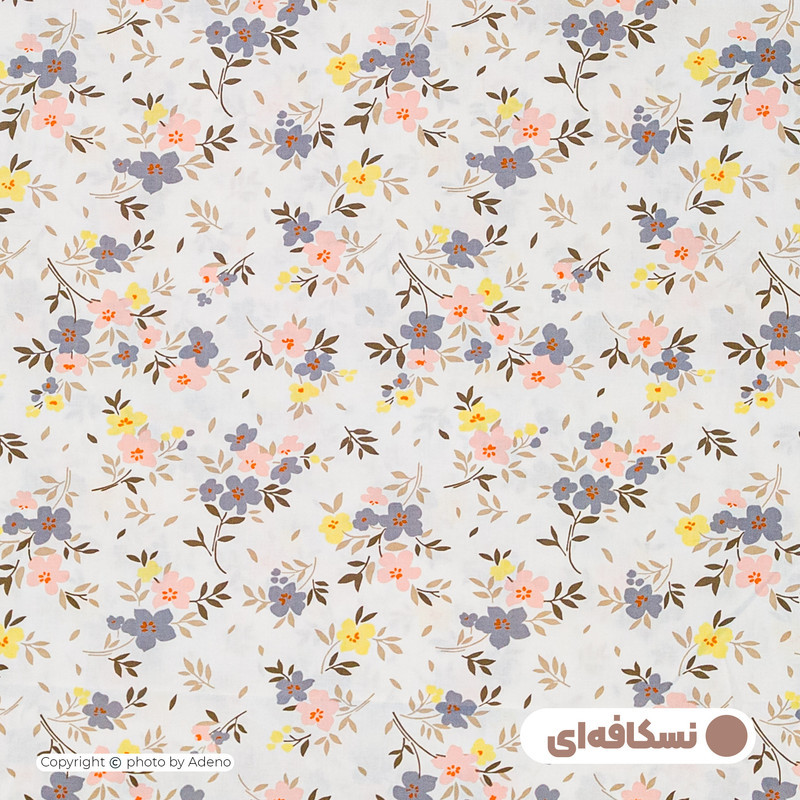 روکش لحاف فیلور آدنو مدل گلی کد FI39 دو نفره سایز 240x220 سانتی‌متر