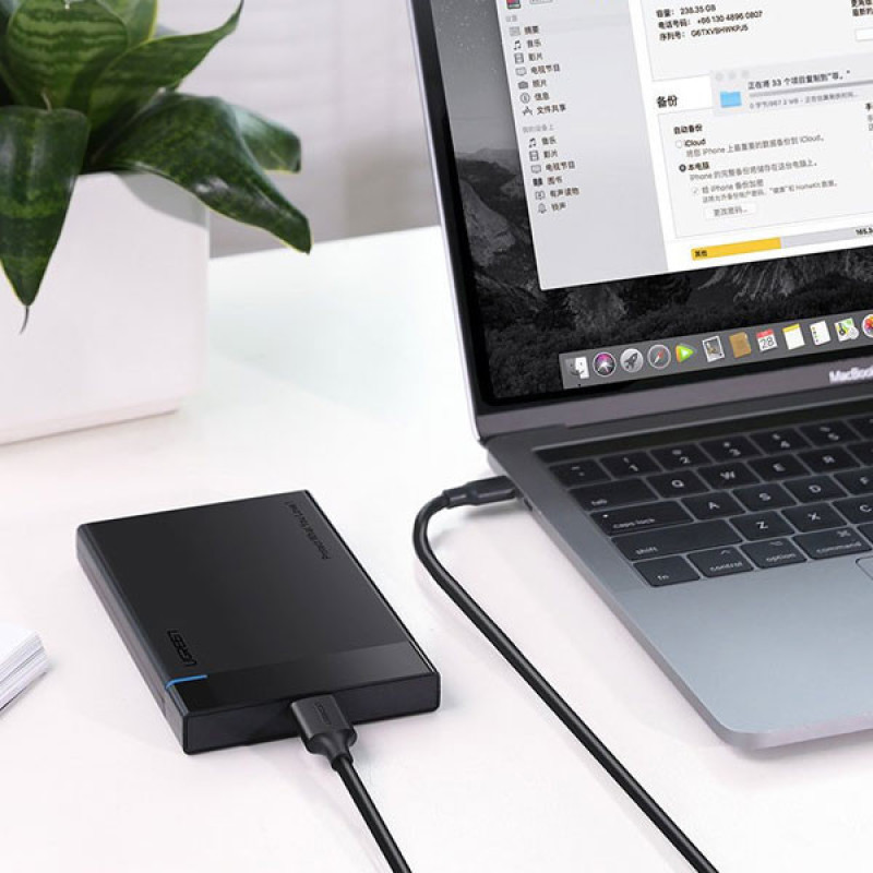 کابل تبدیل USB-C به Micro-B یوگرین مدل US312-20103 طول 1 متر
