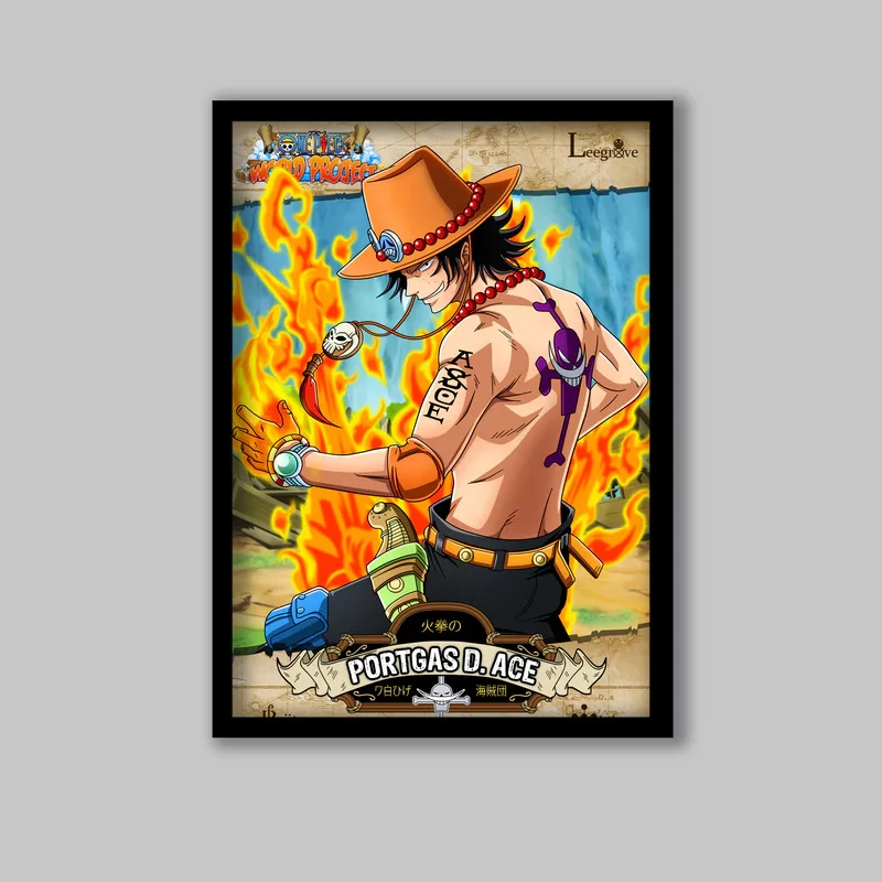 تابلو مدل انیمه وان پیس One Piece کد LA-G10840-2
