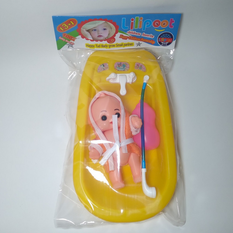 عروسک حمام طرح بی بی وان کد DBS_10169