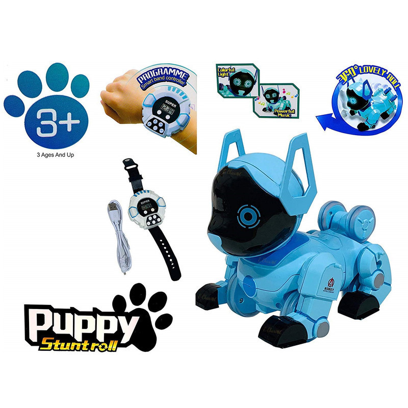 ربات سگ کنترلی مدل puppy stunt roll
