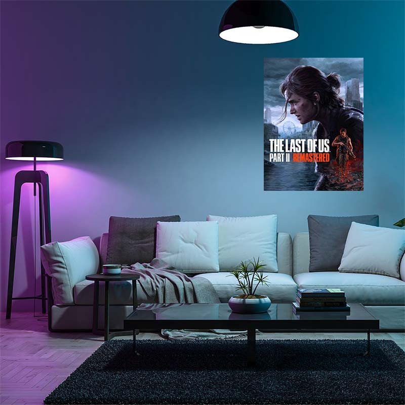 تابلو شاسي کارنيکا طرح لست اف اس The Last of Us کد 66470 مجموعه 4 عددی