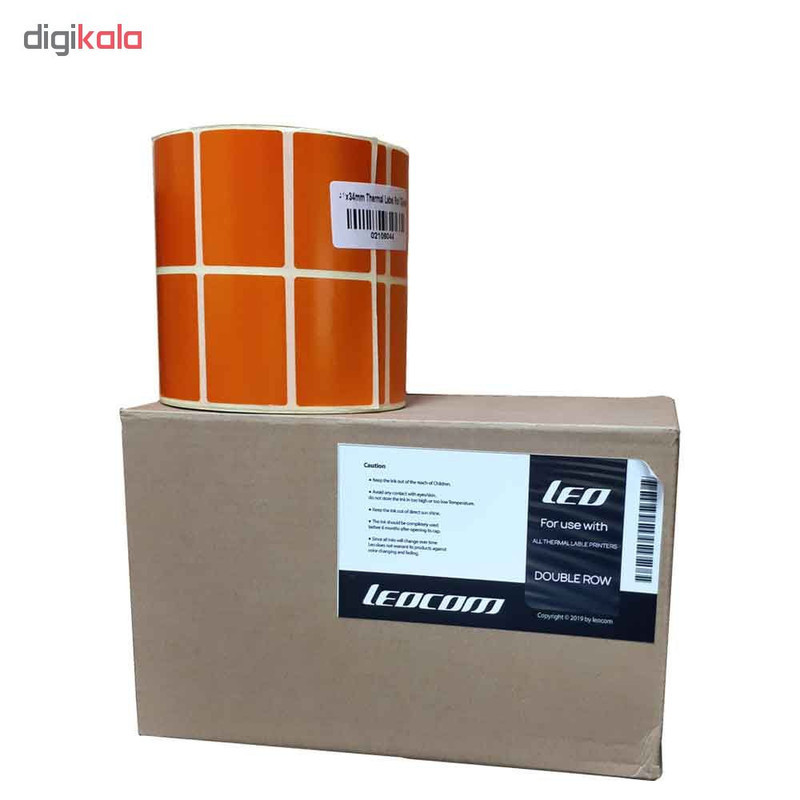 برچسب پرینتر لیبل زن لیوکام مدل 51X34