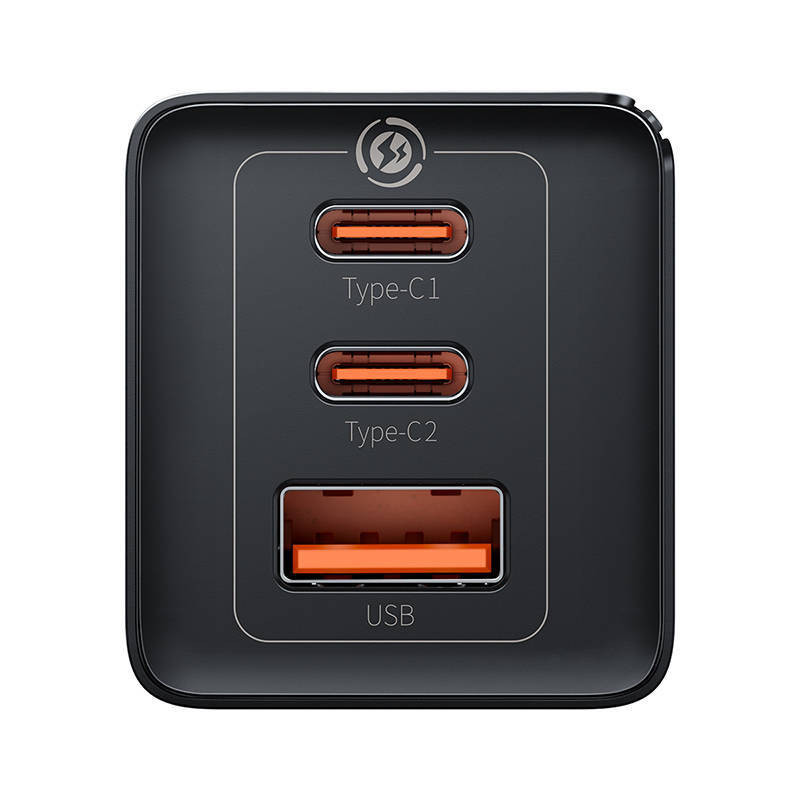 شارژر دیواری 65 وات باسئوس مدل GaN5 Pro Fast Charger به همراه کابل USB-C