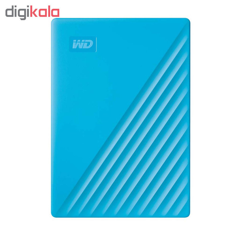 هارد اکسترنال وسترن دیجیتال مدل My Passport ظرفیت پنج ترابایت دارای رابط USB Type-A 3.2