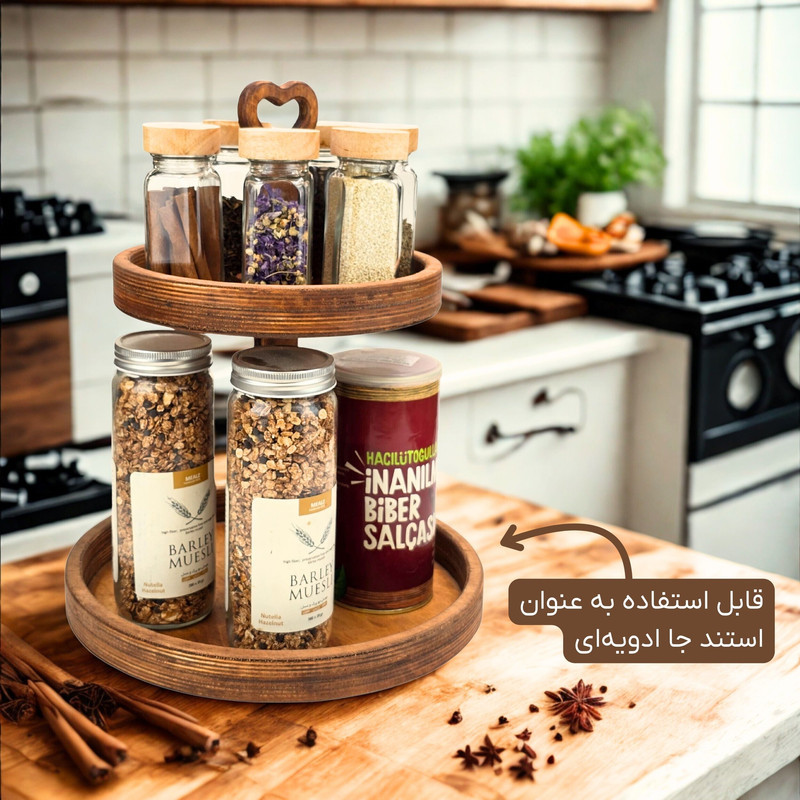 شیرینی خوری مدل چوبی کد SK10