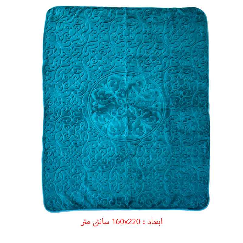 پتو گلبافت مدل برتر کد 60007 سایز 160x220 سانتی متر