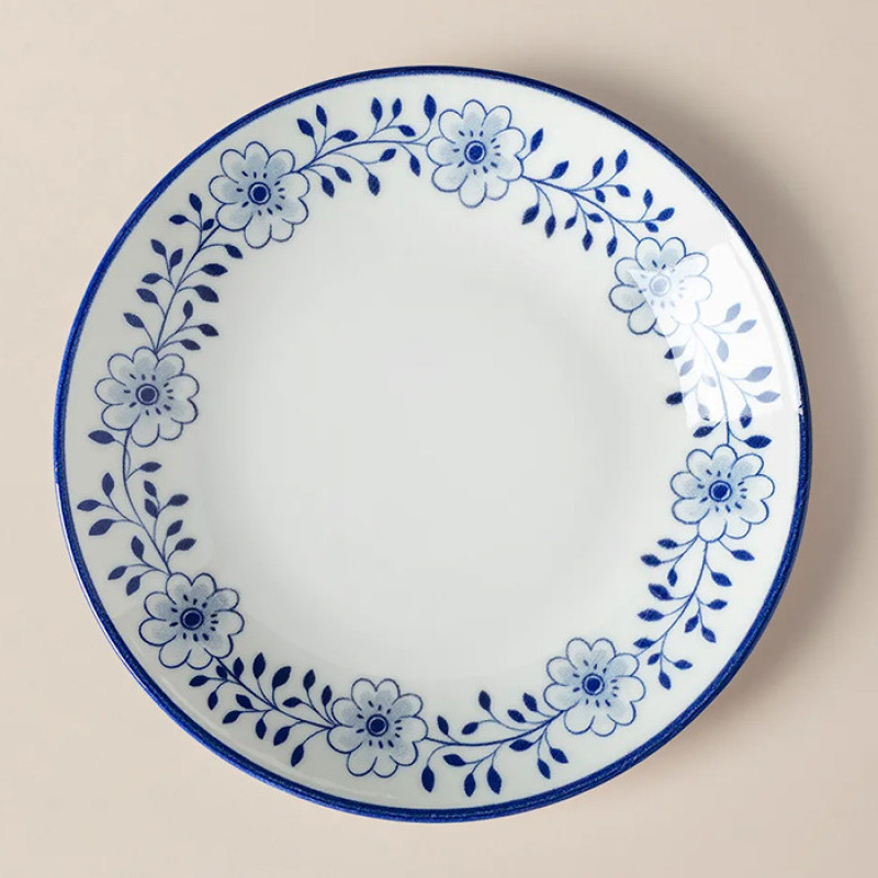 بشقاب غذاخوری مادام کوکو مدل Reve Bleu Floral 25