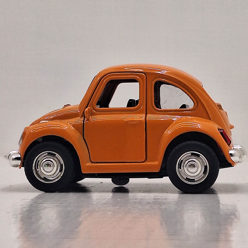 ماشین بازی ناب سل مدل فولکس قورباغه ای فلزی عقبکش کد Metal frog Volkswagen pullback